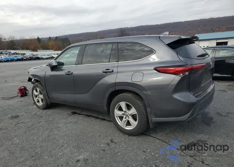 2021 Toyota Highlander L from USA, damaged, VIN 5TDBZRBH8MS525543